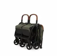 Carucior pentru gemeni Adamex Alto Verde, sistem de pliere autofold, copertina XXL, pana la 22 kg, omologat EN1888, 6 luni+