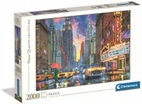 Puzzle Clementoni din 2000 de piese - Manhattan ploios