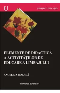 Elemente De Didactica A Activitatilor De Educare A Limbajului