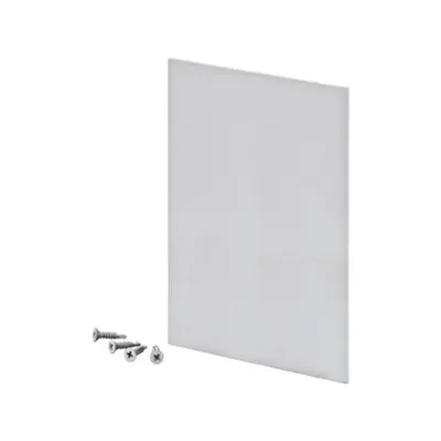 Sealza 1 End Cap Recessed White-Matt