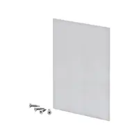 Sealza 1 End Cap Recessed White-Matt