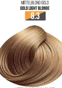 Vopsea Profesionala Fara Amoniac EVOQUE USA, Nuanta 8.3 GOLD LIGHT BLONDE - Cu Ulei de Argan si 12 Aminoacizi, 100 ml - Evoque