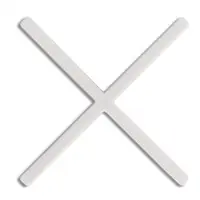 Distantiere ( Cruciulite ) pt. placi - gresie si faianta - Rost 1,5 mm - 300 buc - RUBI-2912