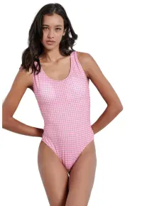 Costum de baie dama - Poliester/Elastan - Roz -