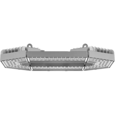 Esalite Hb - 48k - Elliptical Optic - Dali - 3000 K (cri 80) - Ip65 - Class I - Ral 9006 Grey
