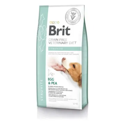 BRIT VD Struvite, XS-XL, Ou, dietă veterinară, hrană uscată fără cereale câini, sistem urinar, 12kg