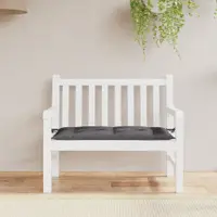 vidaXL Pernă bancă de grădină, antracit, 110x50x7 cm, textil oxford
