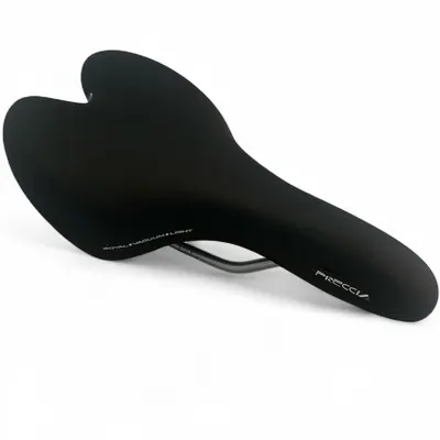 Șa de bicicletă pentru bărbați Selle Royal Freccia Gel negru 28x15 cm