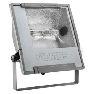 Proiector Mercurio 2 - With Lamp - Symmetrical Optic - 250 W Mt E40 230 V-50 Hz - Ip66 - Class I - Graphite Grey