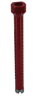 Carota diamantata Super PREMIUM ø20mm x 180mm x M16 pentru gaurire Beton armat, Zidarie, Granit - DXQZ.REDCORE.20
