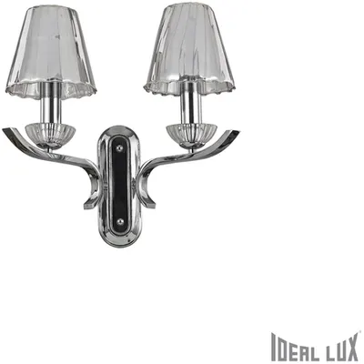aplica Event, 2 becuri, dulie E14, L:380 mm, H:400 mm, Crom