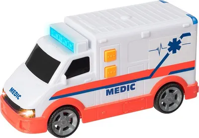 Ambulanţă HTI Teamsterz - Cu sunet și lumină
