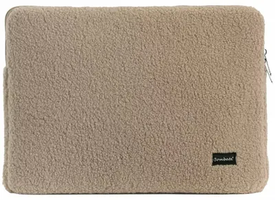 Husă pentru laptop Bombata - Teddy, 13''-14'', Taupe