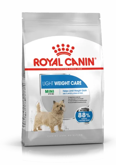 Royal Canin Mini Light Weight Care Adult hrana uscata caine, limitarea cresterii in greutate 8kg