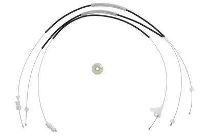 Set reparatie macara geam Fata Stanga potrivit RENAULT VEL SATIS dupa 2002 - (Cabluri)
