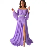 Rochie lunga cu motive elegante Miranda 5
