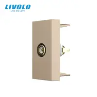Modul priza video 1M Auriu