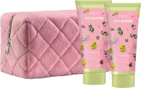 Pupa Let's Bloom Set Wildflowers - Gel de duș și Loțiune, 2 x 200 ml + Geantă de toaletă