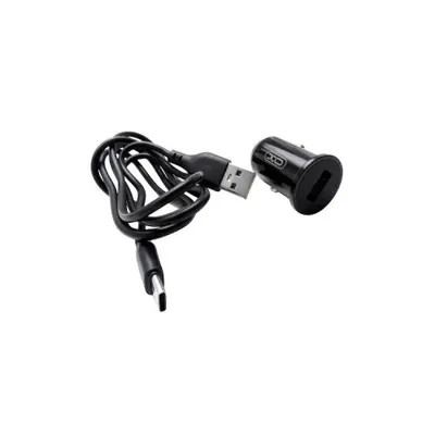 Incarcator auto Quick charge QC3.0 18W + cablu Type-C Cod:XO-TZ12C