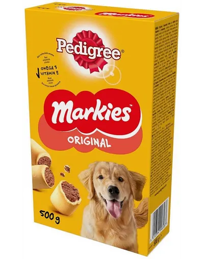 PEDIGREE Markies Original 500g Biscuiti crocanti pentru caini adulti