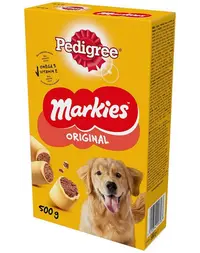 PEDIGREE Markies Original 500g Biscuiti crocanti pentru caini adulti