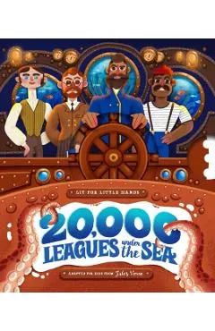 Lit for Little Hands: 20,000 Leagues Under the Sea: An Interactive Board Book Adapting the Classic for Kids Volume 11