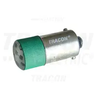Sursa LED de semnalizare, verde NYGL-ACDC24G 24V AC/DC, Ba9s