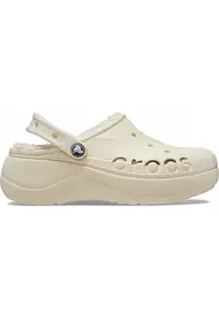 Saboti Izolati Femei - Baya Platform Lined 208708 Clog - Bej -