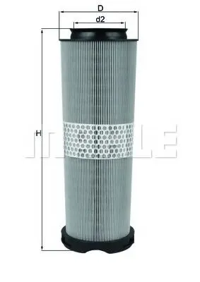 Filtru aer MAHLE ORIGINAL LX 1020 1
