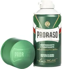 Proraso Spumă de ras cu eucalipt și mentol, 50 ml