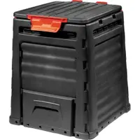 Coș pentru compost negru 320 l Eco – Keter