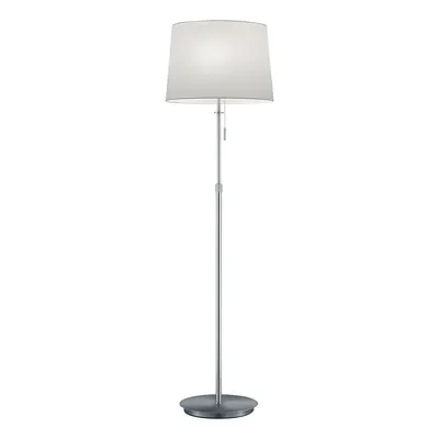 Lampadar argintiu cu abajur textil (înălțime 180 cm) Lyon – Trio