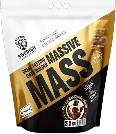Massive Mass, paradisul ciocolatei, 3.5 kg, Swedish Supplements