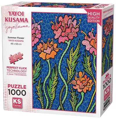Puzzle KS Games din 1000 piese- Floare de vară