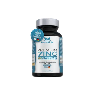 Zinc Bisglicinat Premium 83.35 mg, 60 capsule, Boost4Life