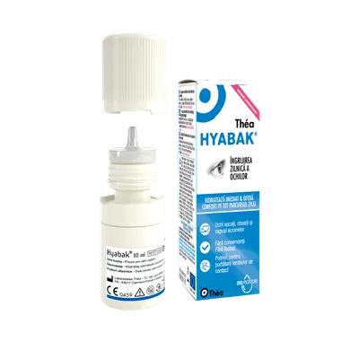 Hyabak solutie oftalmica 0.15%, 10ml, Thea