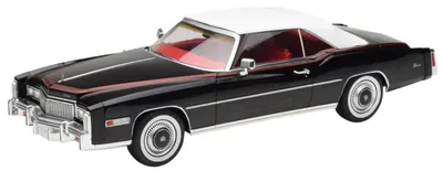 Model de colecție Model Car Group Contemporary: Mașini - Cadillac Eldorado Convertible, negru, 1976