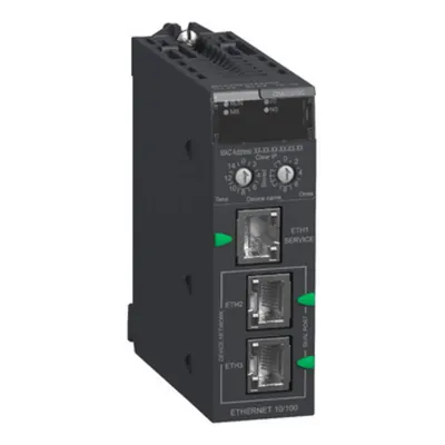Modicon X80 - modul de com - pt rack la distanta Ethernet RIO M340 - fix