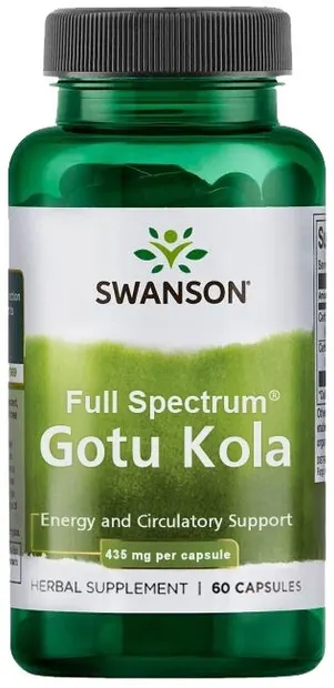Full Spectrum Gotu Kola, 435 mg, 60 capsule, Swanson