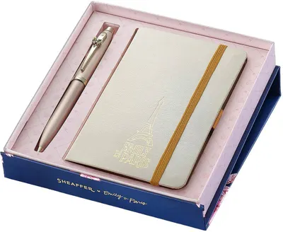 Set stilou Sheaffer 100 - Emily in Paris, cu un caiet
