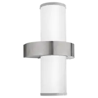 Lampa perete BEVERLY inox, silver 220-240V,50/60Hz IP44