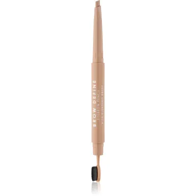 MUA Makeup Academy Brow Define creion pentru sprancene cu pensula culoare Fair 0.25 g