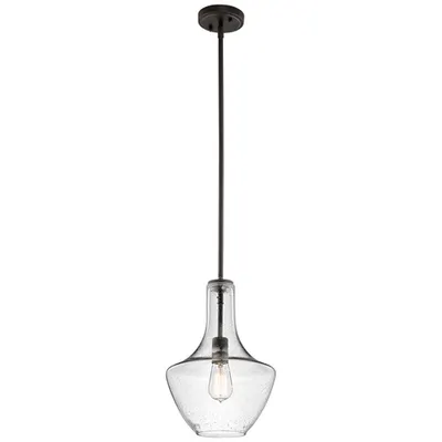 Lampa suspendata Everly 1 Light Small Pendant – Olde Bronze