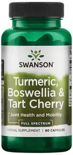 Turmeric, Boswellia & Tart Cherry, 60 capsule, Swanson