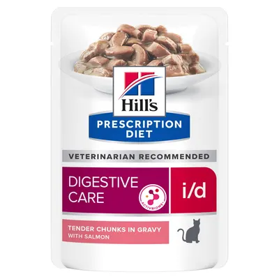 Hills Pd Feline I/d Salmon 12x85 G (plicuri)