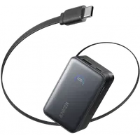 Baterie Externa Anker Nano, 10000mAh, 45W, QC + PD, 1 x USB-A - 1 x USB-C, Neagra A1638H11