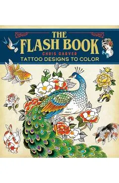 Flash Book: Hand-Drawn Tattoos to Color