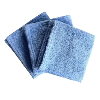 Set 3 prosopele din frotir 30x30 cm Twindeco Albastru