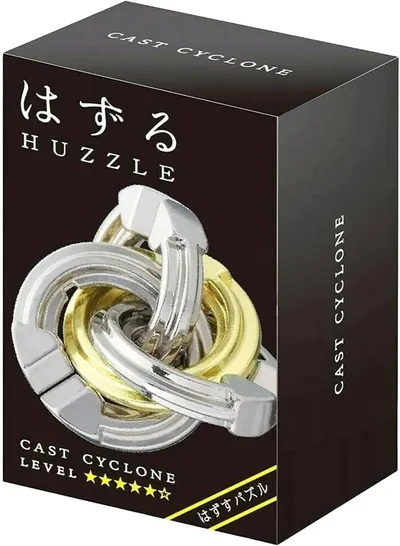 Puzzle logic metalic Hanayama - Cast Puzzle Cyclone Huzzle