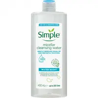 Apa Micelara pentru Ten uscat si Sensibil, Simple Water Boost, 400 ml